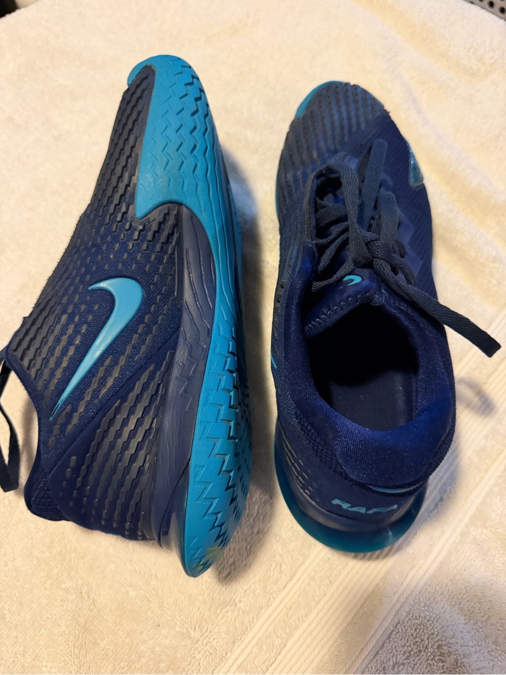 Men's Athletic Running Shoes - Navy Blue - Picture 5 of 8